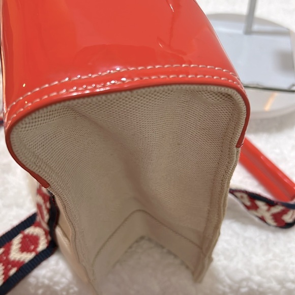 Tory Burch Unique Canvas Tote Back Customized with Free Autism Bracelet & Nails - Picture 14 of 17